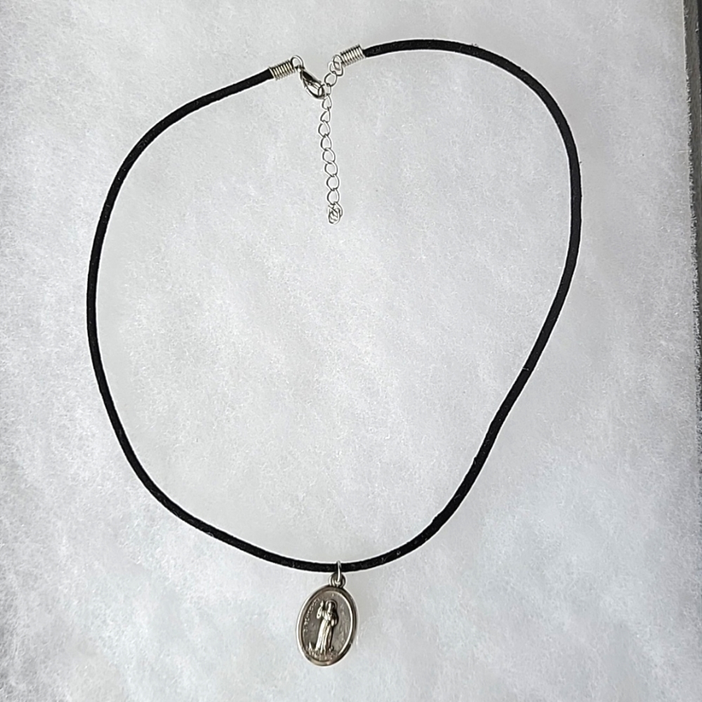 2/$8 Vintage St Benedict Medal Necklace